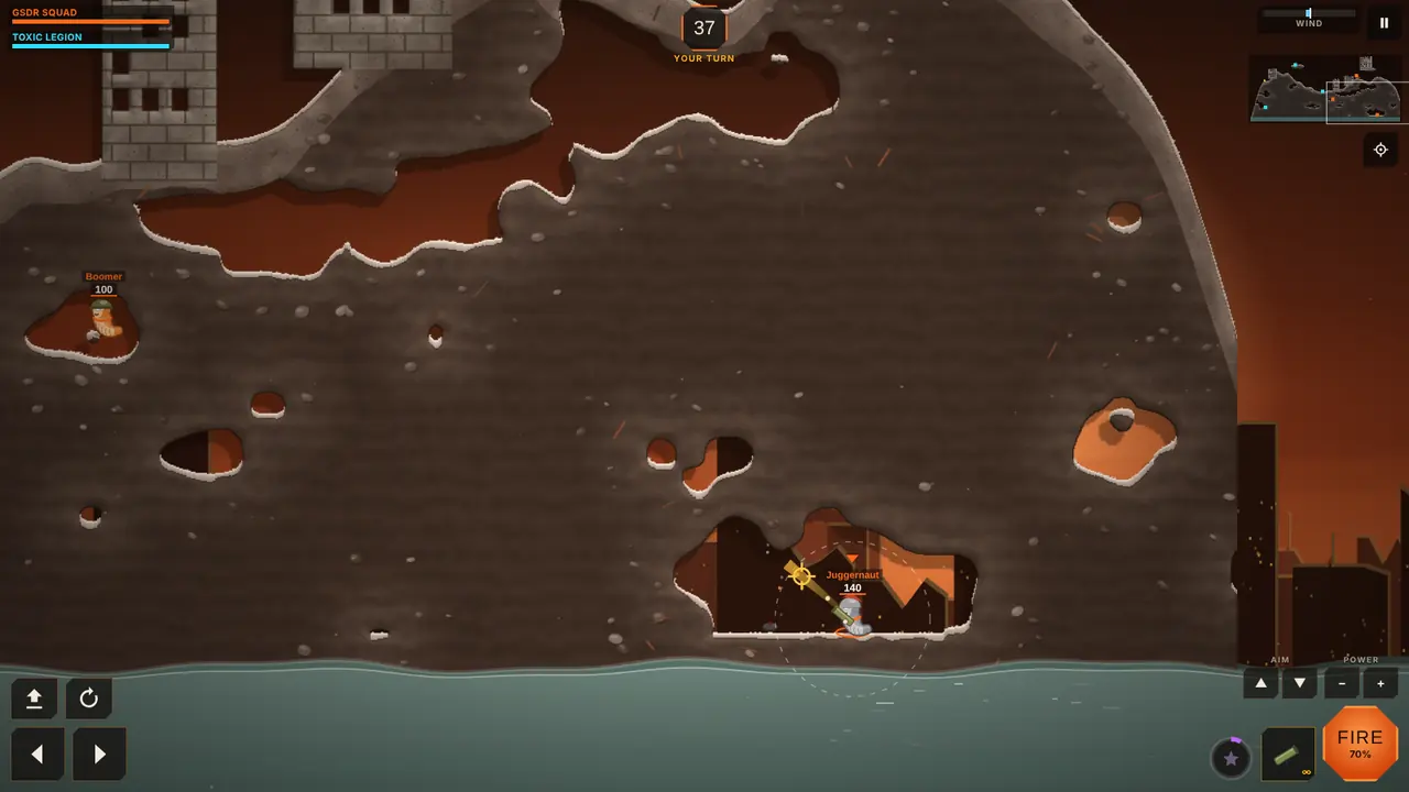 Crawl of Duty: Apocalypse battle in Ashfall City