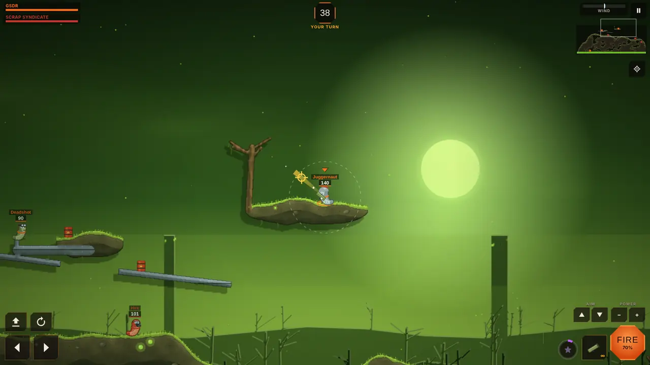 Crawl of Duty: Apocalypse battle in the Toxic Marsh